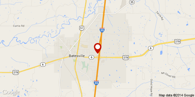 Factory Stores at Batesville Map