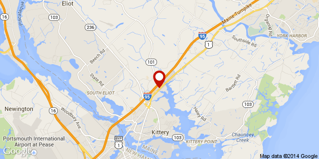 Kittery Tanger Outlets Map