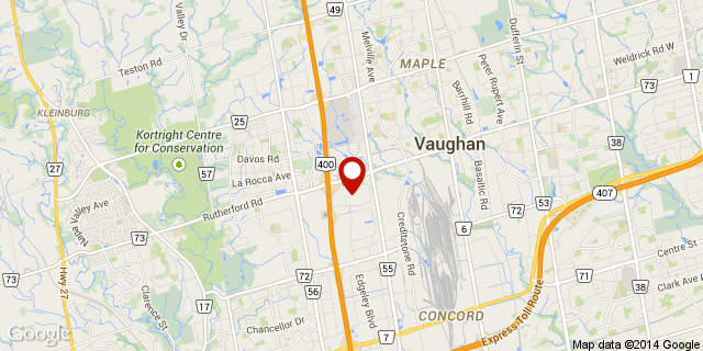 Vaughan Mills Map